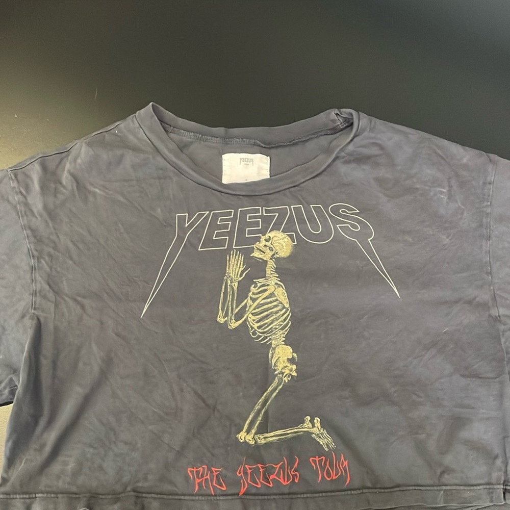 Yeezy cropped t-shirt